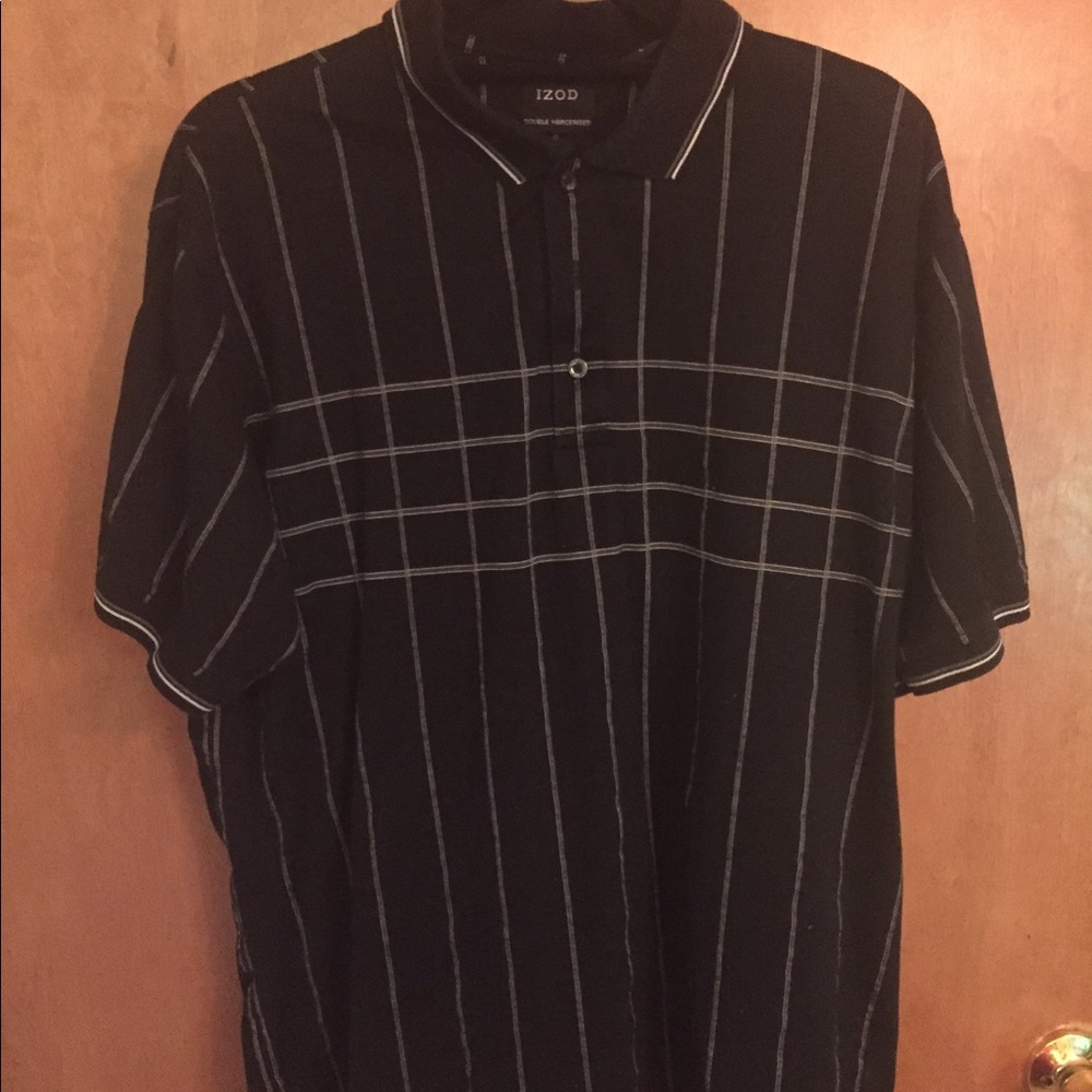 Izod golf polo shirt 100% double mercerized cotton